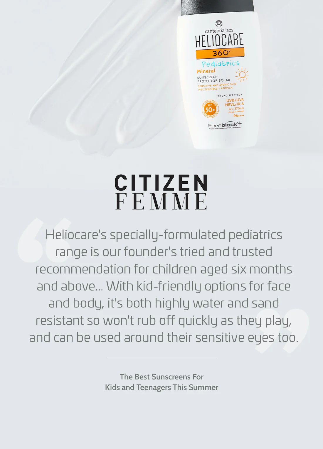 HELIOCARE 360° Pediatrics Mineral SPF50+ - Image 4