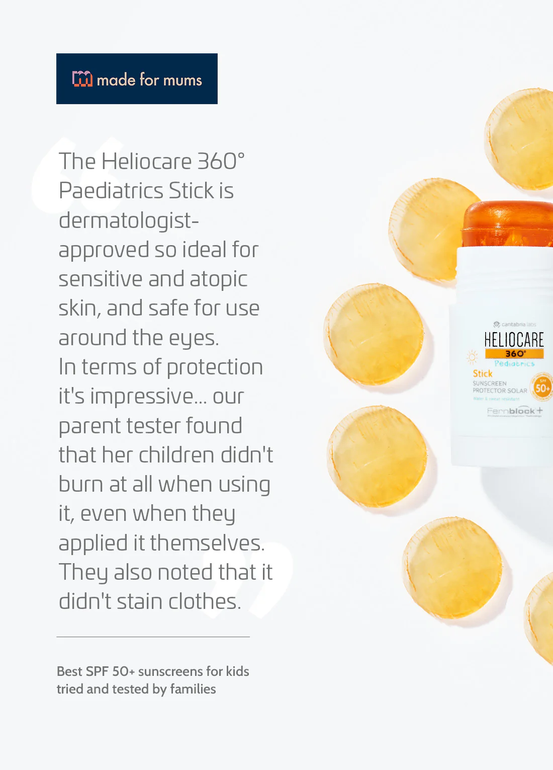 HELIOCARE 360° Pediatrics Stick SPF50+ - Image 5